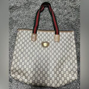 Gucci Plus vintage Sherry Line tote bag